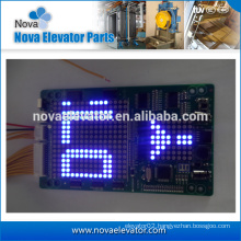 Lift digital indicator for COP and LOP